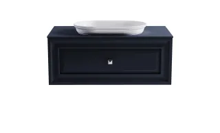 Тумба с раковиной Astra-Form Шарм 4631177715167 100 см серый матовый